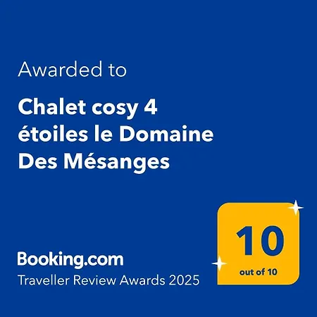 Chalet Cosy 4 Etoiles Le Domaine Des Mesanges *