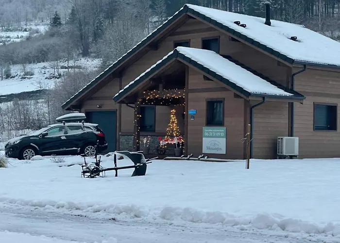 Cosy 4 Etoiles Le Domaine Des Mesanges 샬레